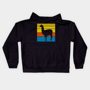 Colourful Llama Kids Hoodie